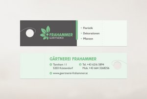 Pflanzenanhänger Gärtnerei Frahammer Pflanzenanhänger Gärtnerei Frahammer