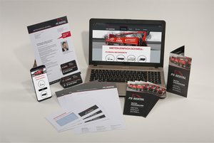 PS-Rental Website und Printprodukte PS-Rental Website und Printprodukte